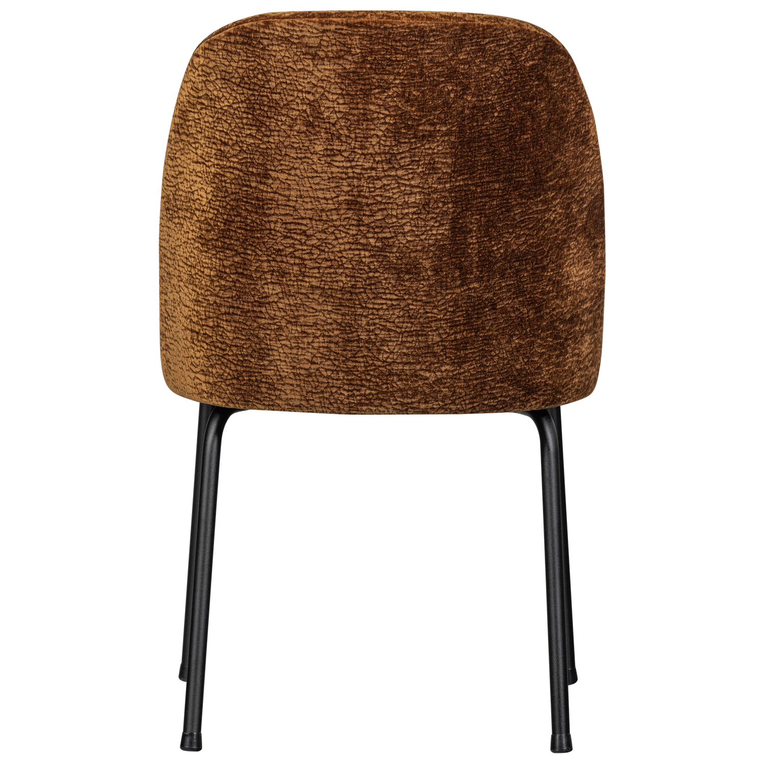 VOGUE ESSZIMMERSTUHL 3D CHENILLE MITTELBRAUN 800816-MB – Bild 7