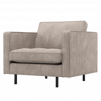 RODEO CLASSIC SESSEL GERIPPTER STOFF DUNKLER SAND 800888-D