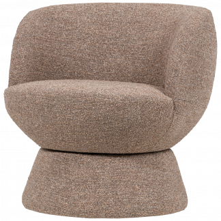 SHUFFLE DREHSESSEL BRAUN MELANGE 801418-B