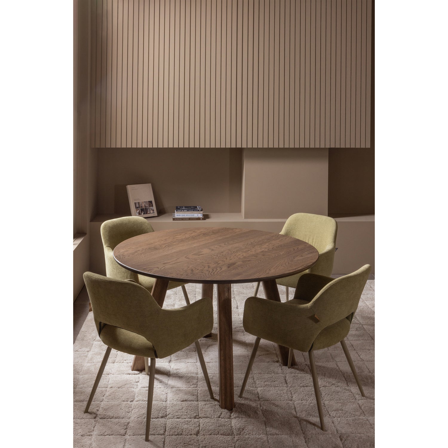 HAARLEM 4-POSITION FUSSE EICHE CASHMERE BROWN 2ER SET [fsc] 375092-CB – Bild 3