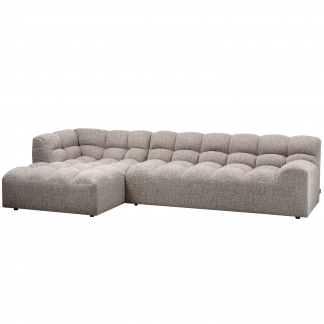 ALLURE CHAISE LONGUE LINKS GEWEBTES CLAY MELANGE 200420-KM