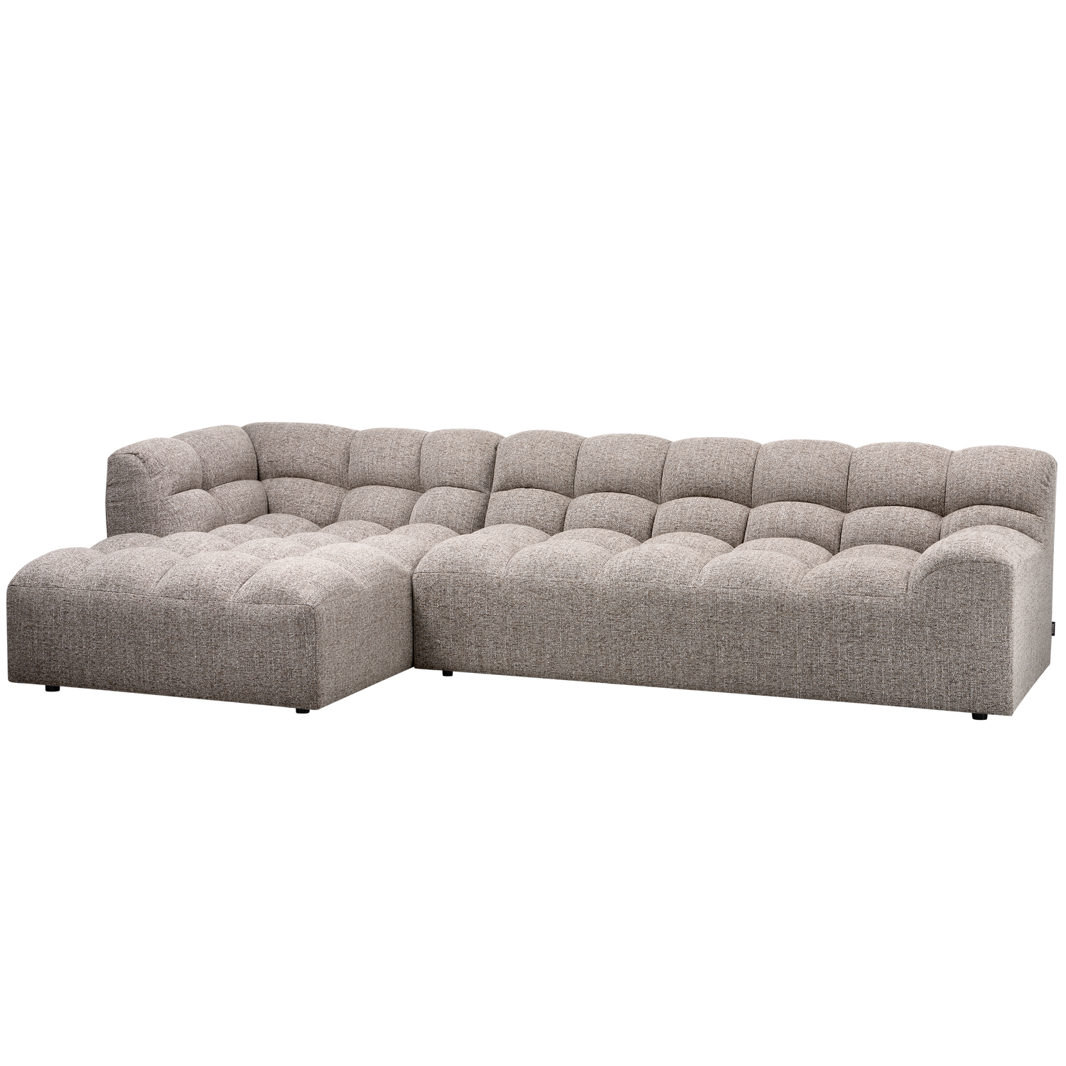 ALLURE CHAISE LONGUE LINKS GEWEBTES CLAY MELANGE 200420-KM