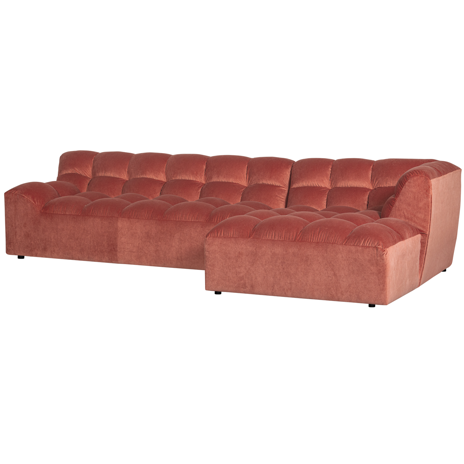 ALLURE CHAISE LONGUE RECHTS SAMT BLUSH 200421-FB