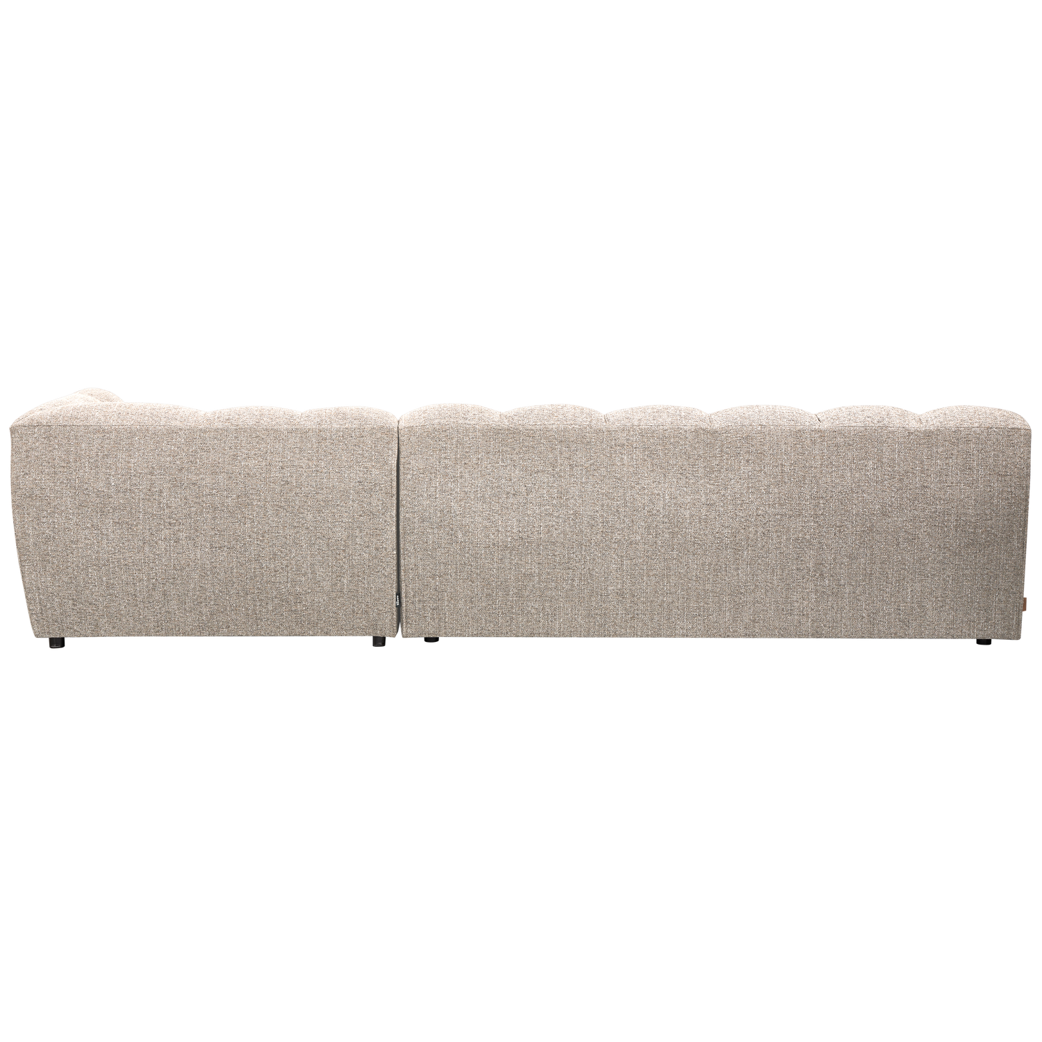 ALLURE CHAISE LONGUE RECHTS GEWEBTES NATUR MELANGE 200421-NM – Bild 3