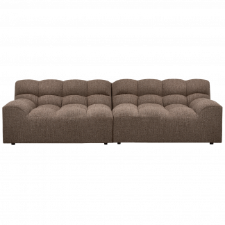 ALLURE 3-SITZER SOFA GEWEBTES DUNKELBRAUN MELANGE 200428-DM