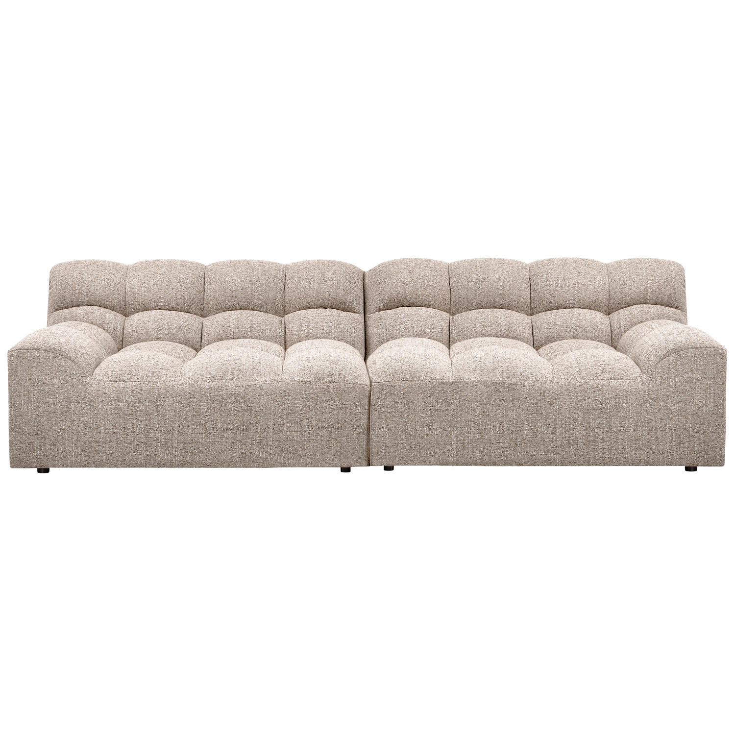 ALLURE 3-SITZER SOFA GEWEBTES NATUR MELANGE 200428-NM