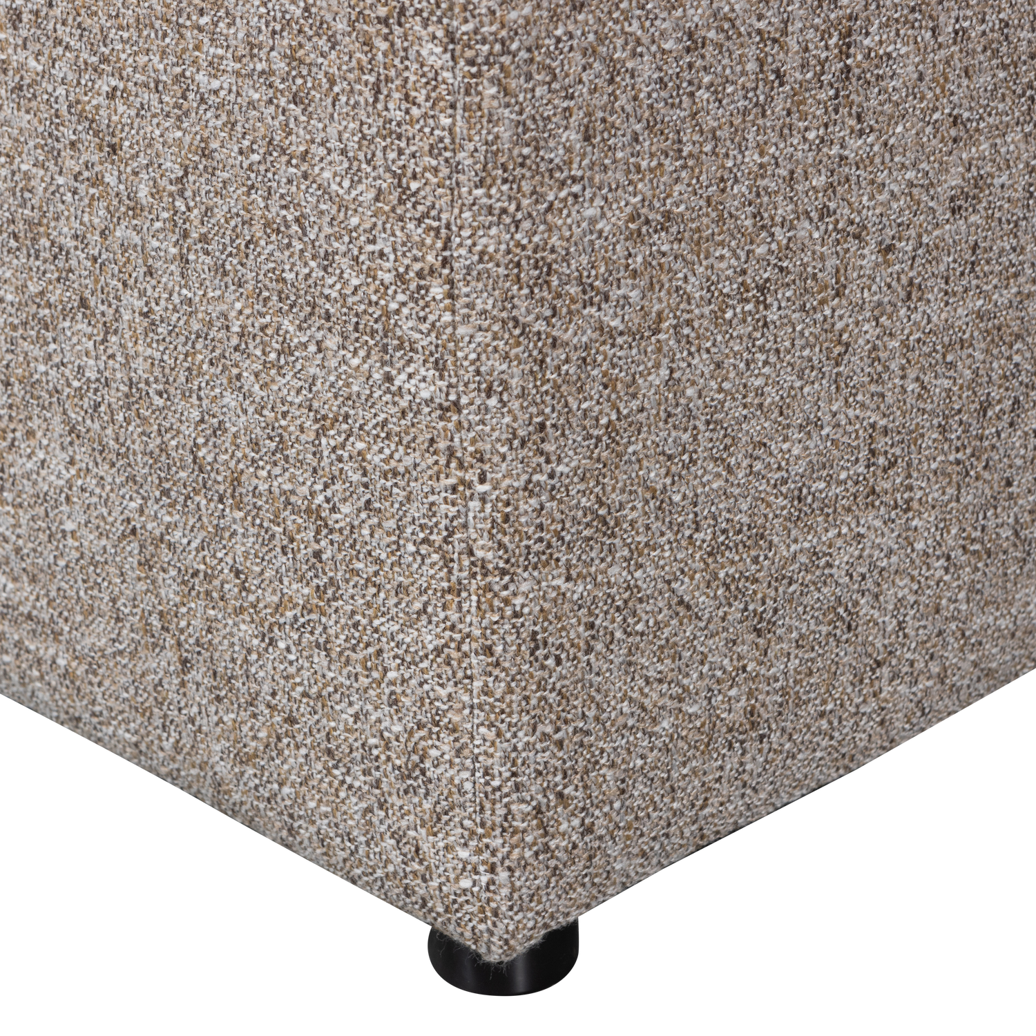 ALLURE HOCKER GEWEBTES BRAUN MELANGE 200429-BM – Bild 7