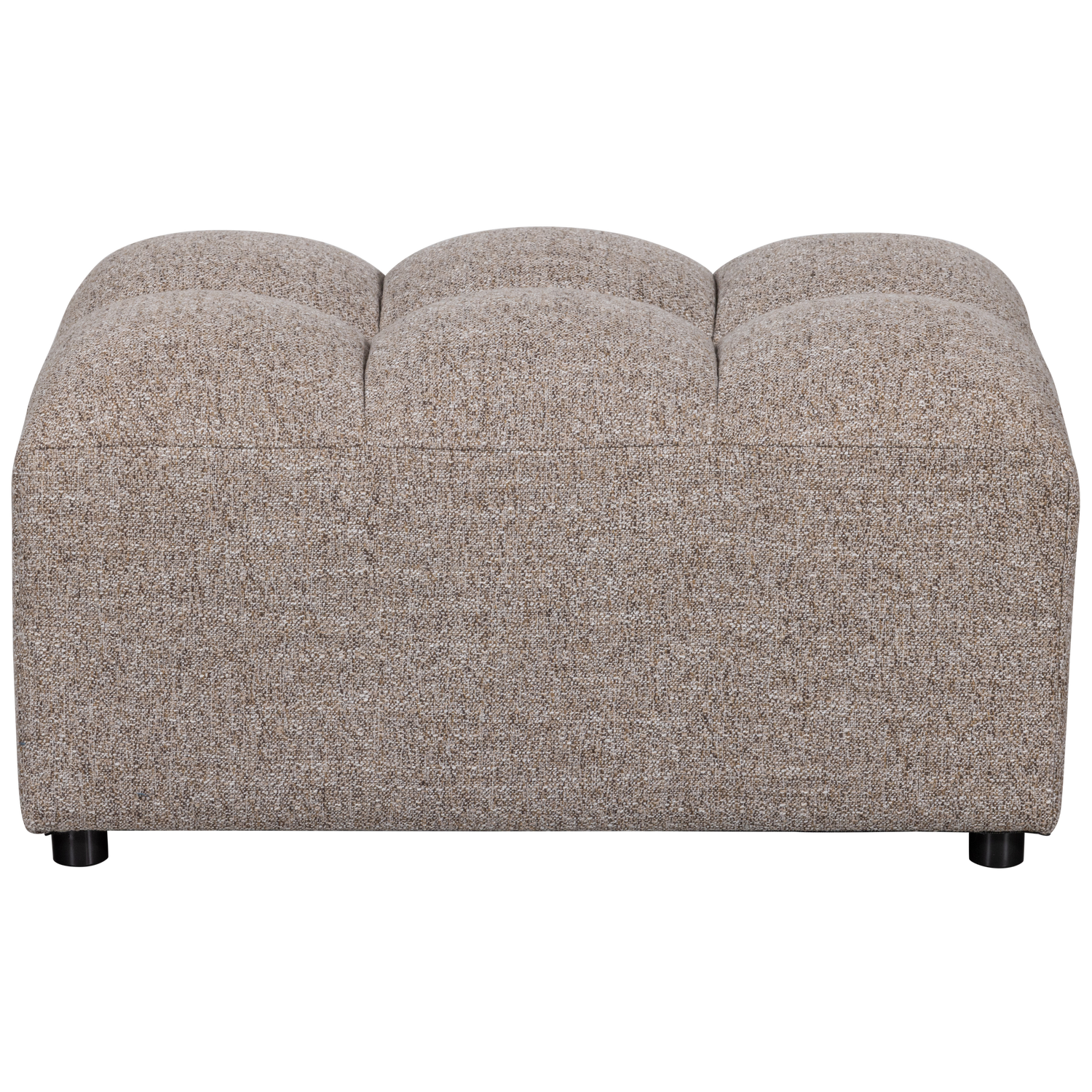 ALLURE HOCKER GEWEBTES BRAUN MELANGE 200429-BM – Bild 4