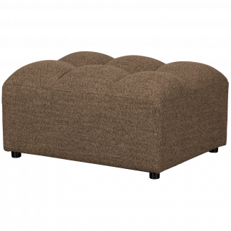 ALLURE HOCKER GEWEBTES DUNKELBRAUN MELANGE 200429-DM