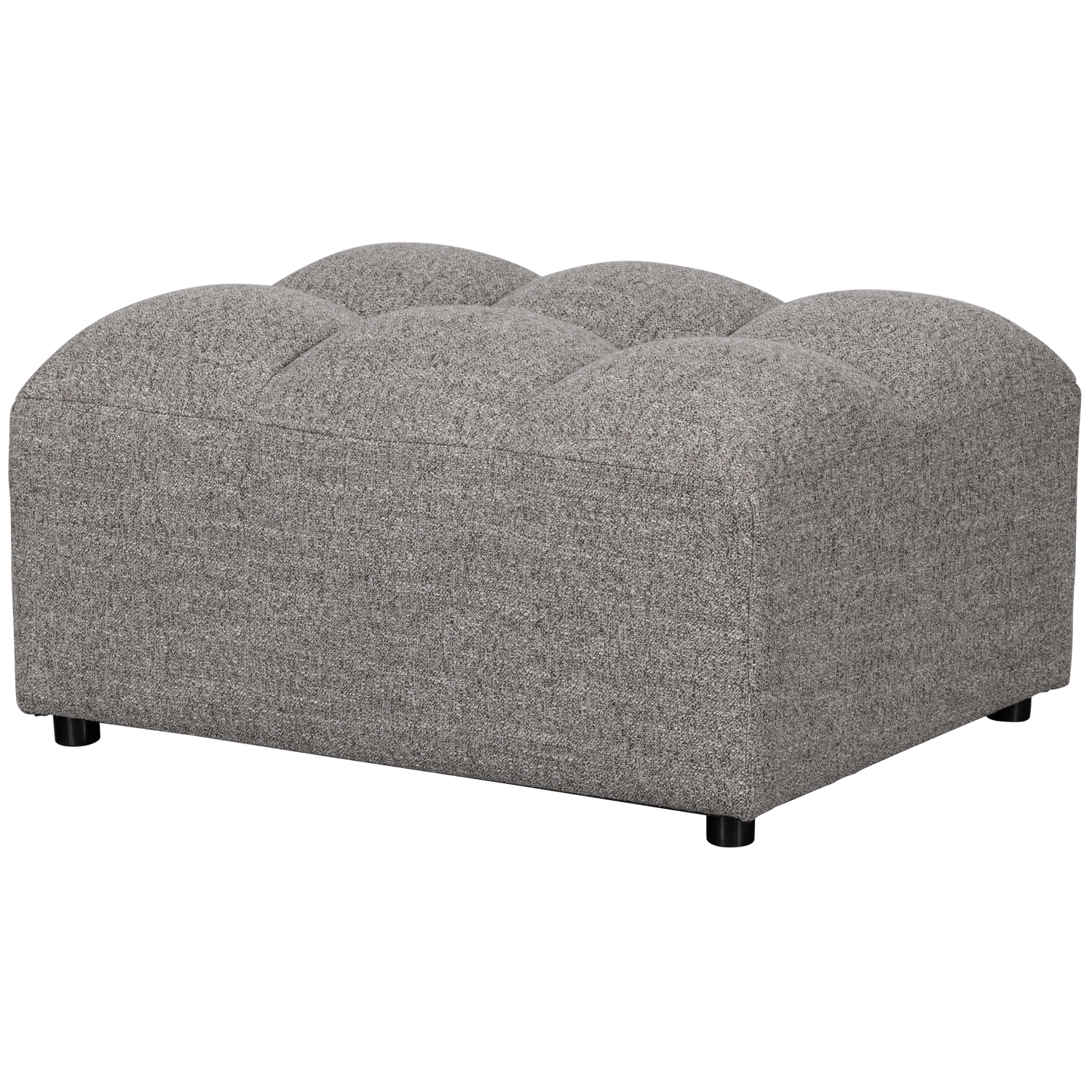 ALLURE HOCKER GEWEBTES BRAUN MELANGE 200429-KM