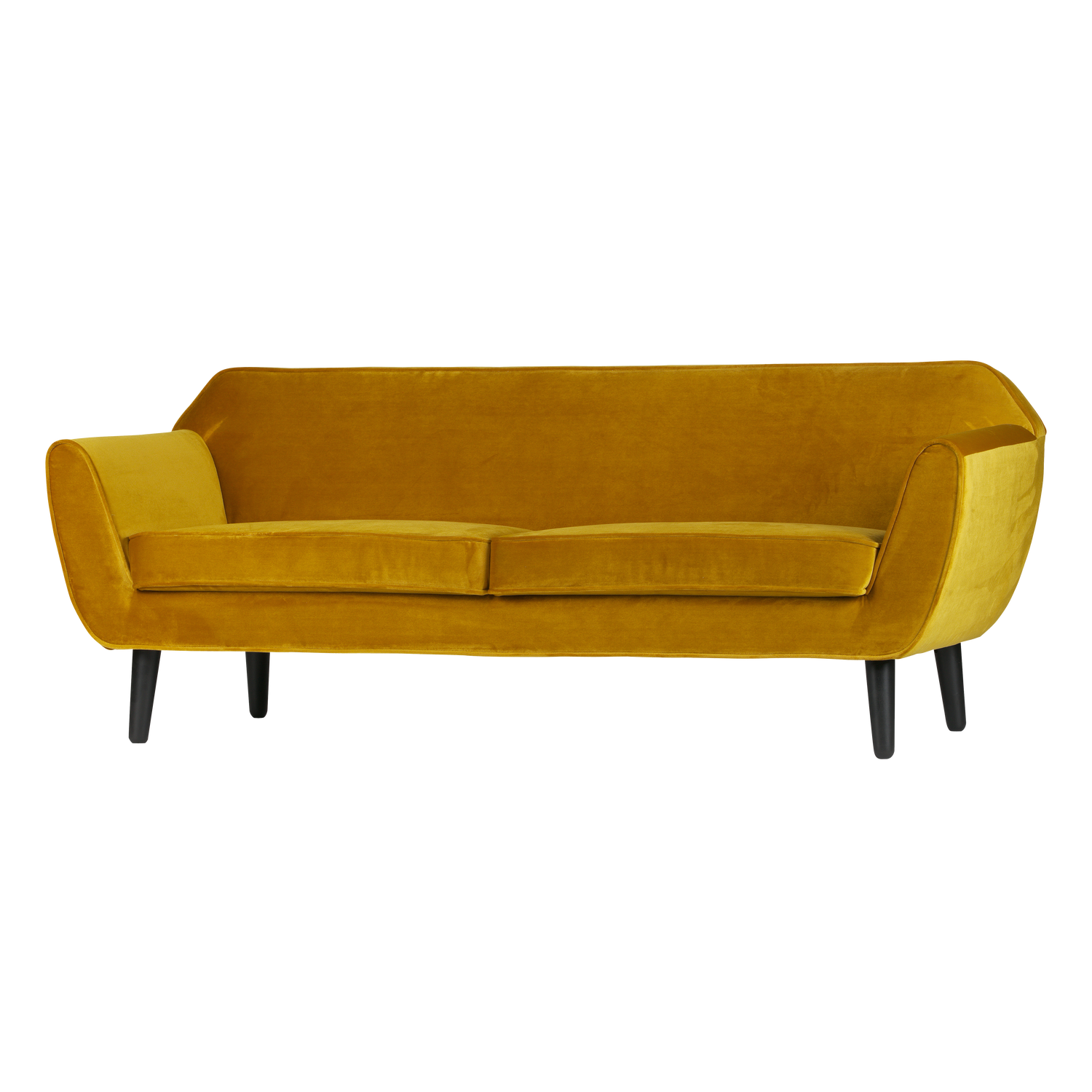 ROCCO SOFA 187 CM SAMT OCKER GELB 340451-O