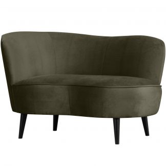 SARA LOUNGE SESSEL LINKS SAMT WARMES GRUN 340475-156