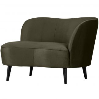SARA LOUNGE SESSEL RECHTS SAMT WARMES GRUN 340476-156