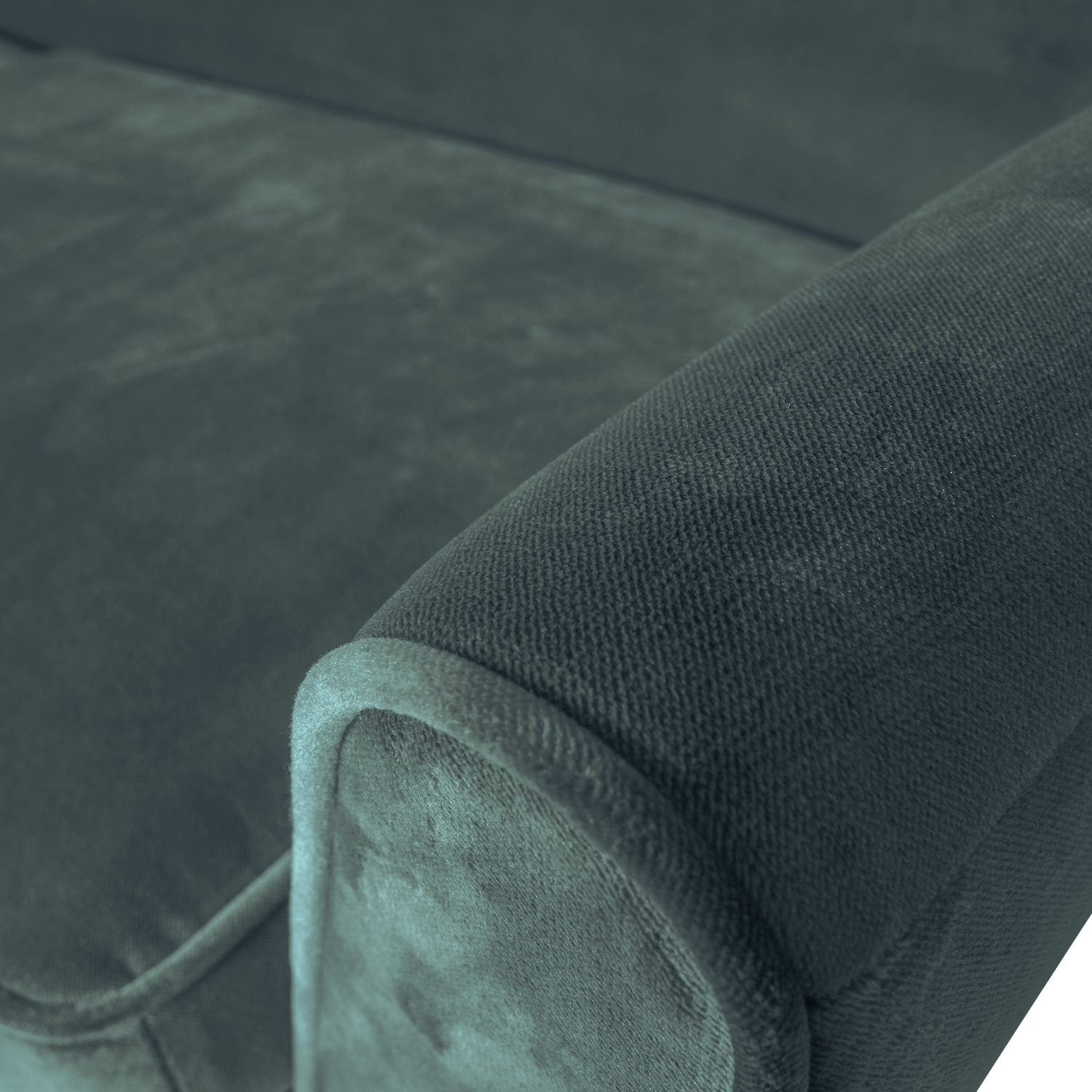 ROCCO XL SOFA 230 CM SAMT TEAL 340480-198 – Bild 4