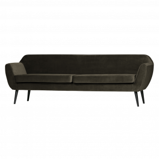 ROCCO XL SOFA 230 CM SAMT WARMEN GRUN 340480-G