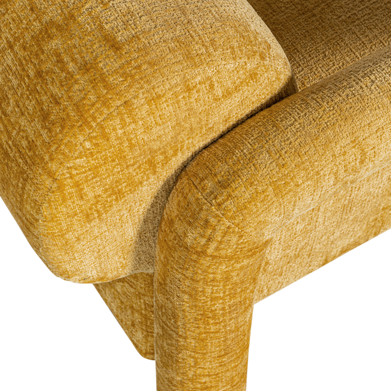 LENNY SESSEL IN GROBER TEXTUR GOLD GELB 340483-G – Bild 7