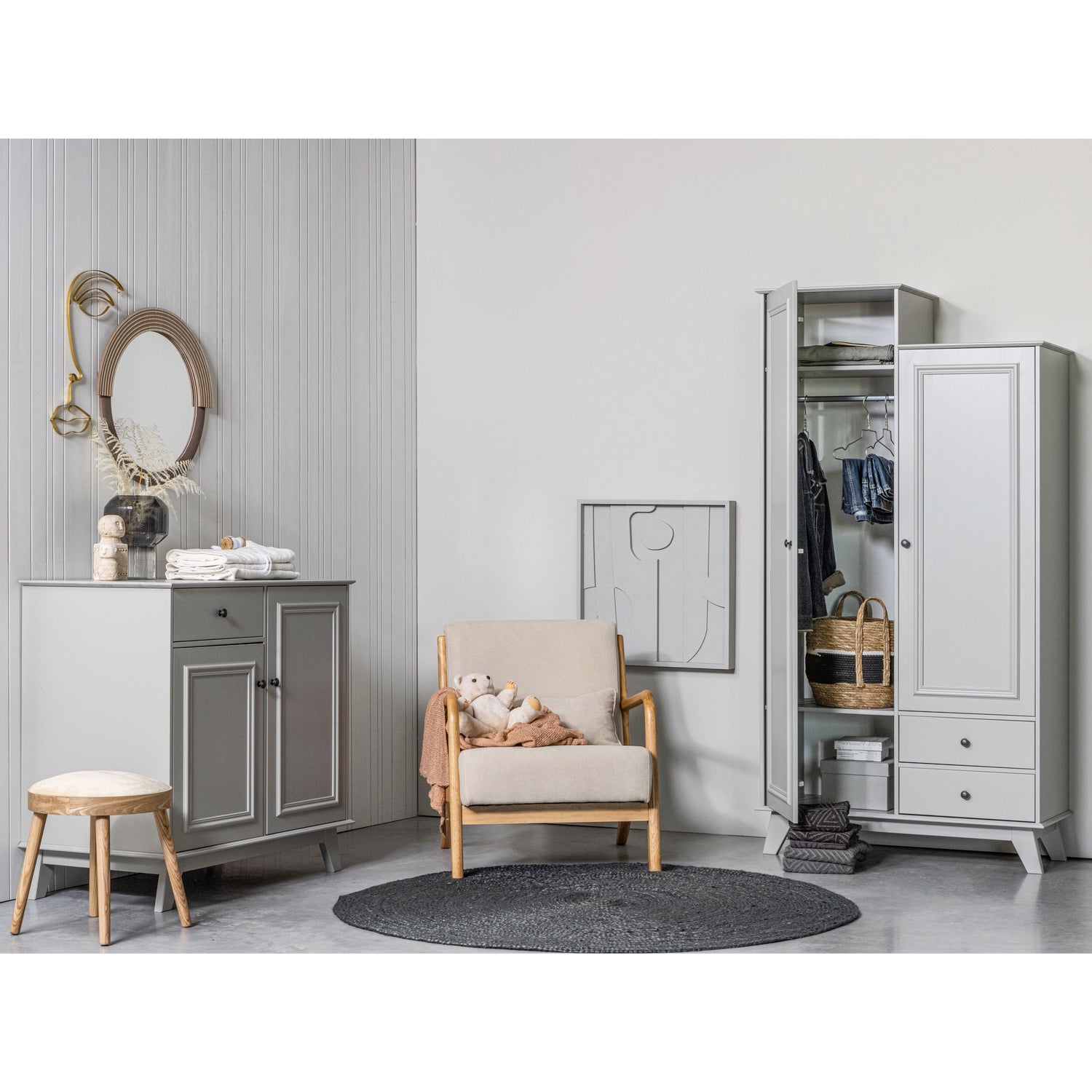 LILY STAUSCHRANK KIEFER CLAY [fsc] 340817-G – Bild 3
