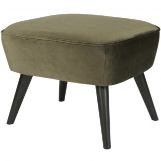 SARA HOCKER AUF BEINE SAMT WARMES GRUN 350408-156