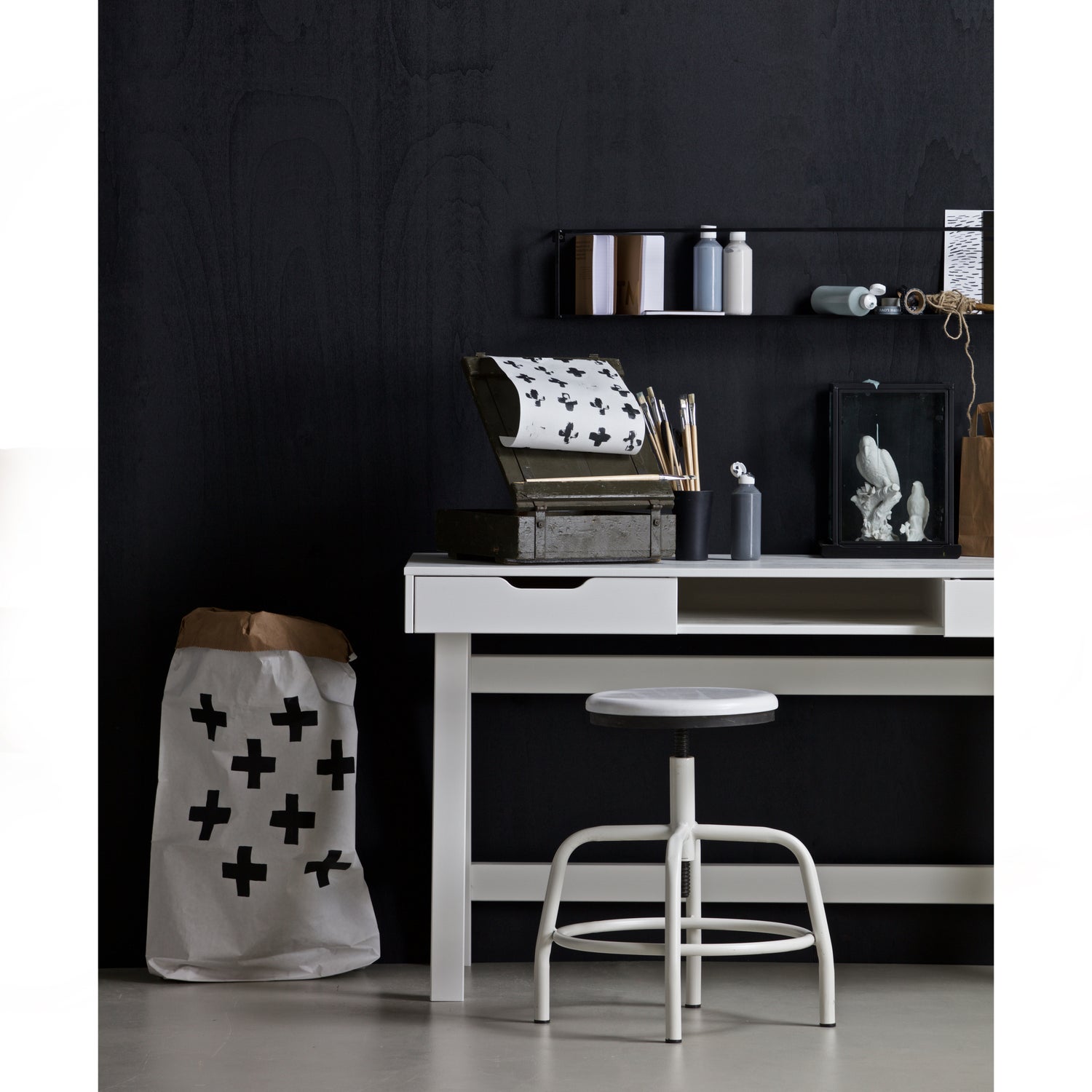 NIKKI SCHREIBTISCH KIEFER WEIss [fsc] 365595-W – Bild 3