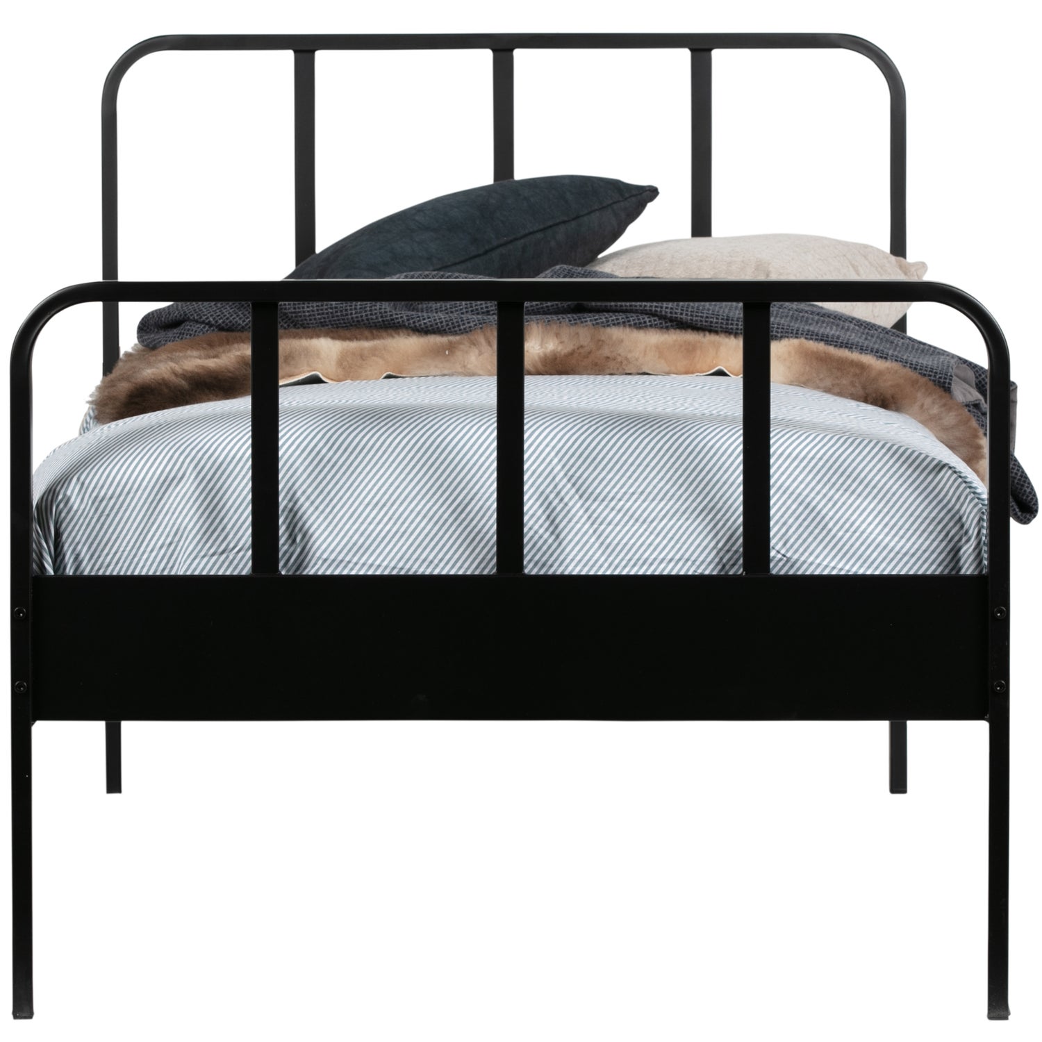 MEES BETT METALL SCHWARZ 90x200 CM 373253-Z – Bild 4
