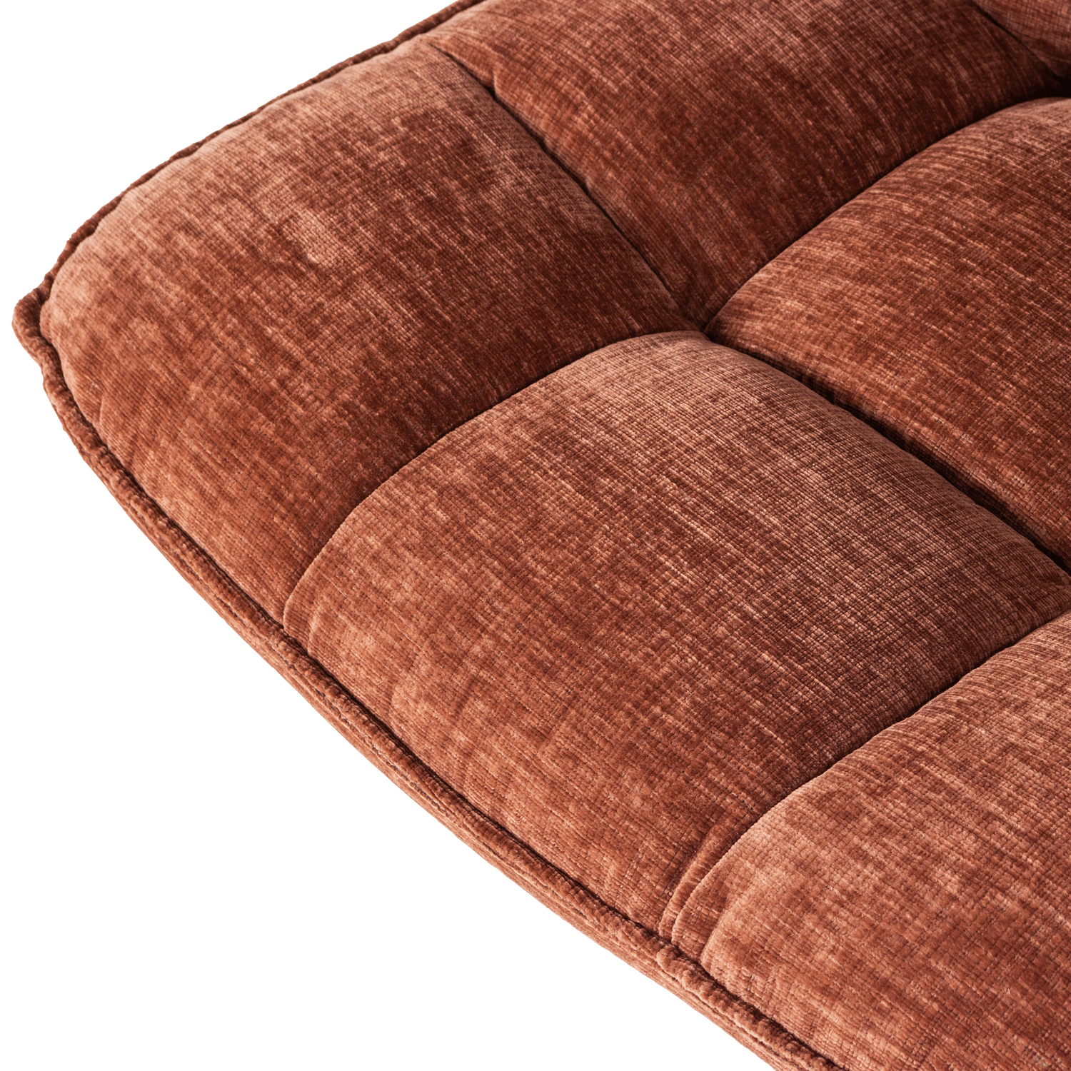 JOUKE DREHSESSEL CHENILLE STRUKTURIERT ROSTBRAUN 373303-B – Bild 6