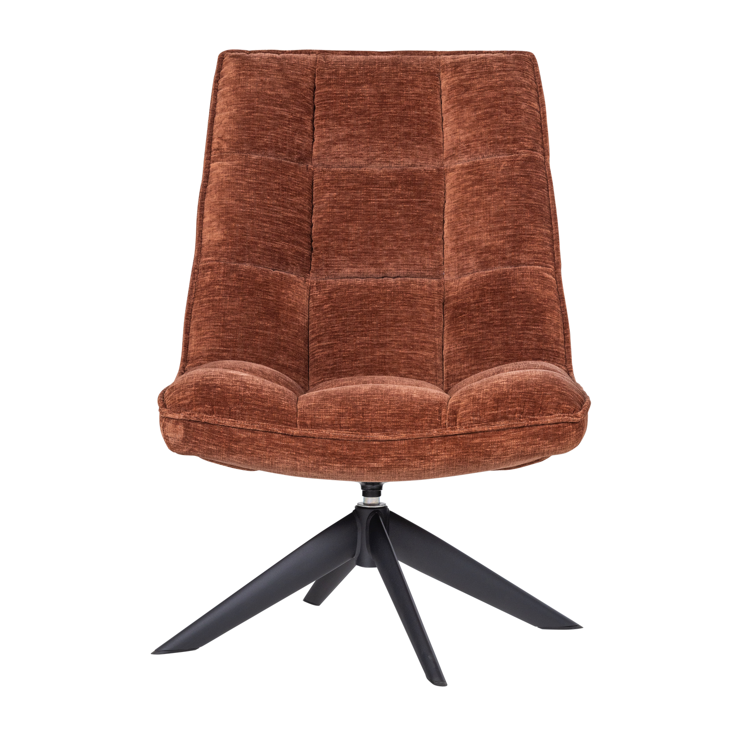JOUKE DREHSESSEL CHENILLE STRUKTURIERT ROSTBRAUN 373303-B – Bild 3