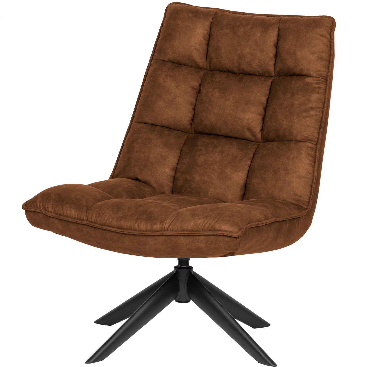 JOUKE DREHSESSEL KUNSTLEDER COGNAC 373303-C