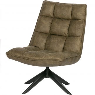 JOUKE DREHSESSEL KUNSTLEDER GRUN 373303-G