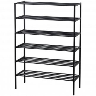 FERRO SCHUHREGAL STACK VON 3 METALL SCHWARZ 373363-Z