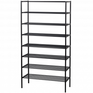 FERRO SCHUHREGAL STACK VON 4 METALL SCHWARZ 373364-Z