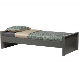 MORRIS BETT KIEFER LEHM 90x200CM (EX LATTENROST+KASTEN)[fsc] 373392-L