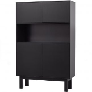 FINCA BUFETT   BAR SCHRANK HOLZ TIEFSCHWARZ [fsc] 373467-Z