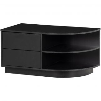 FINCA TV-MOBEL ROND RECHTS 78 CM HOLZ TIEFSCHWARZ [fsc] 373514-Z
