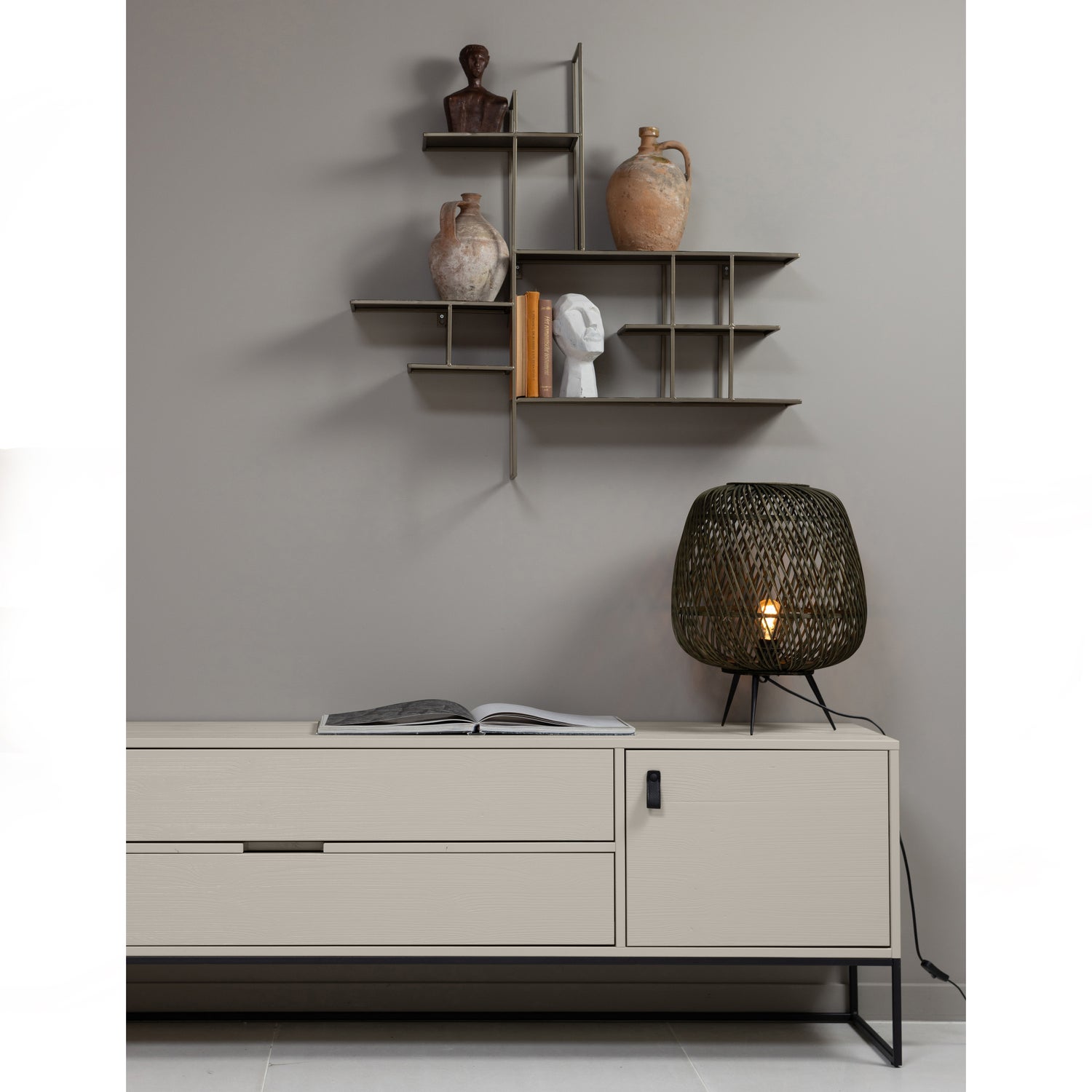 SILAS TV-MOBEL 180CM KIEFER DUST [fsc] 373651-D – Bild 3