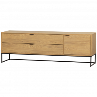SILAS TV-MOBEL 180CM EICHE DEKOR [fsc] 373651-E