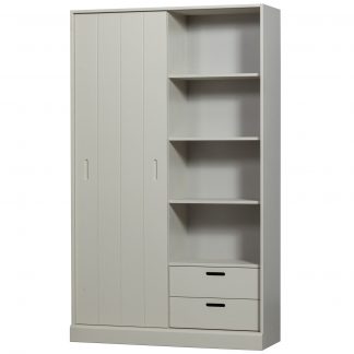 MILA SCHIEBETURENSCHRANK KIEFER DUST [fsc] 373661-DU