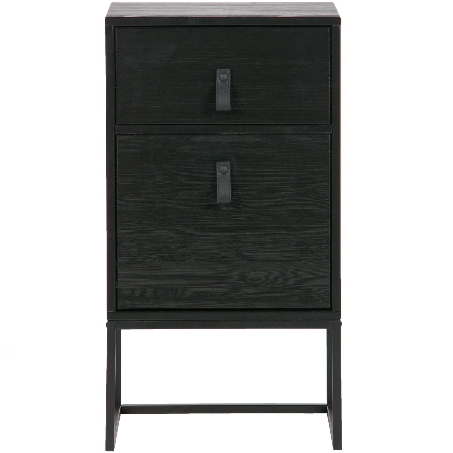 ZOLA NACHTSCHRANK MIT SCHUBLAD UND TUR SCHWARZ [fsc] 373674-Z – Bild 4