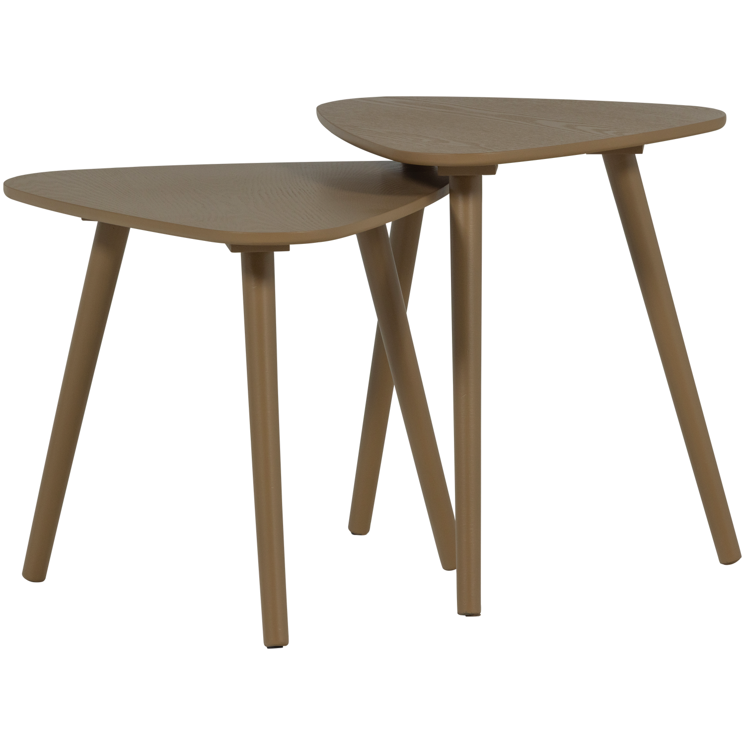 NILA SIDE TABLES HOLZ MUD - SET VON 2 373760-M
