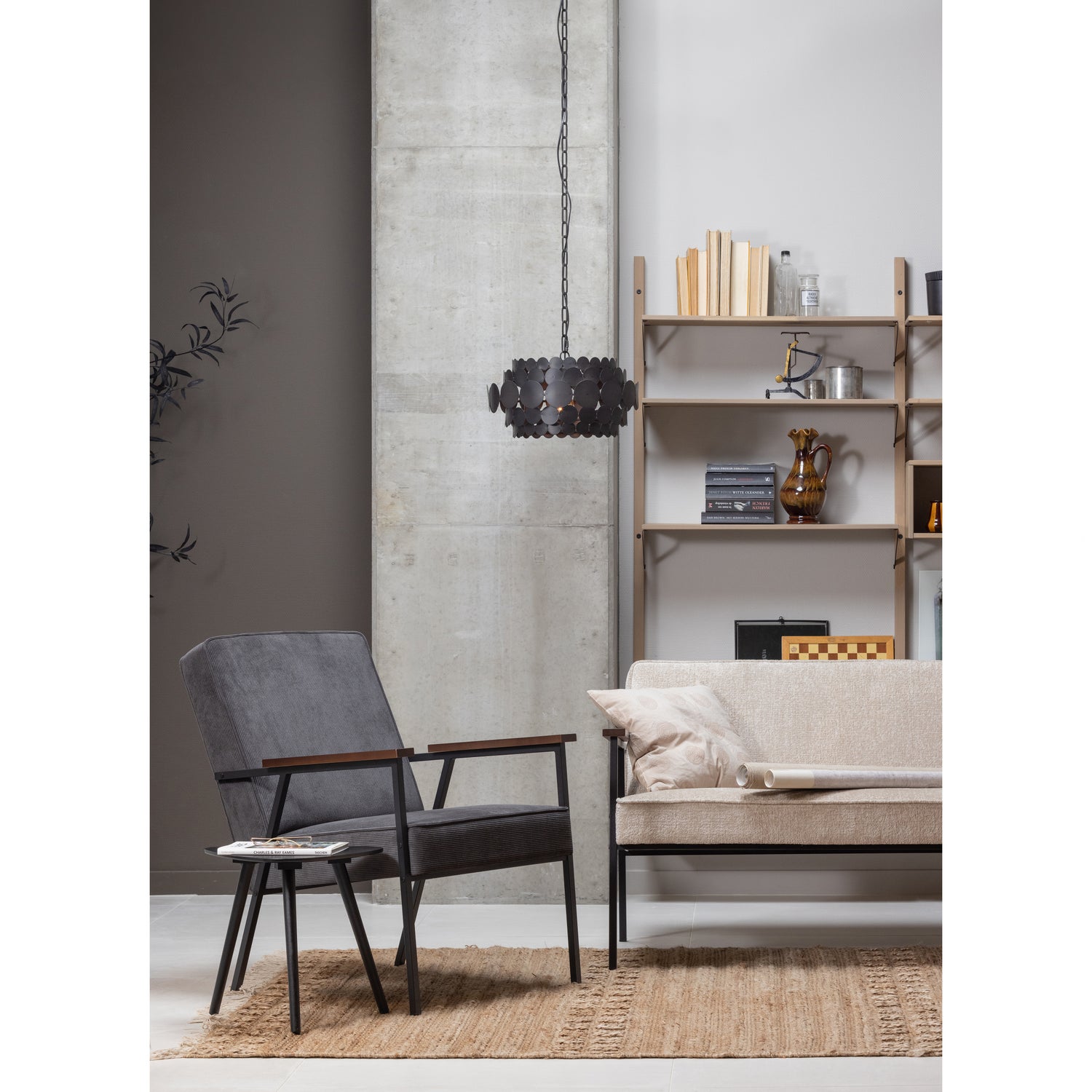 NILA SIDETABLES HOLZ SCHWARZ - 2ER SET 373760-Z – Bild 3