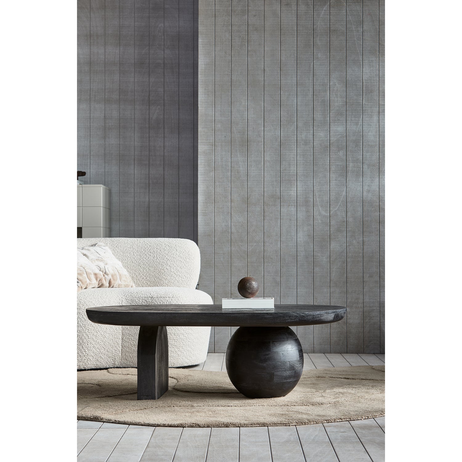 ALYA TEPPICH ORGANISCH PALE BROWN 170x240CM 373533-B – Bild 3