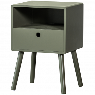 OZZY NACHTTISCH MDF WARMES GRUN 374004-W