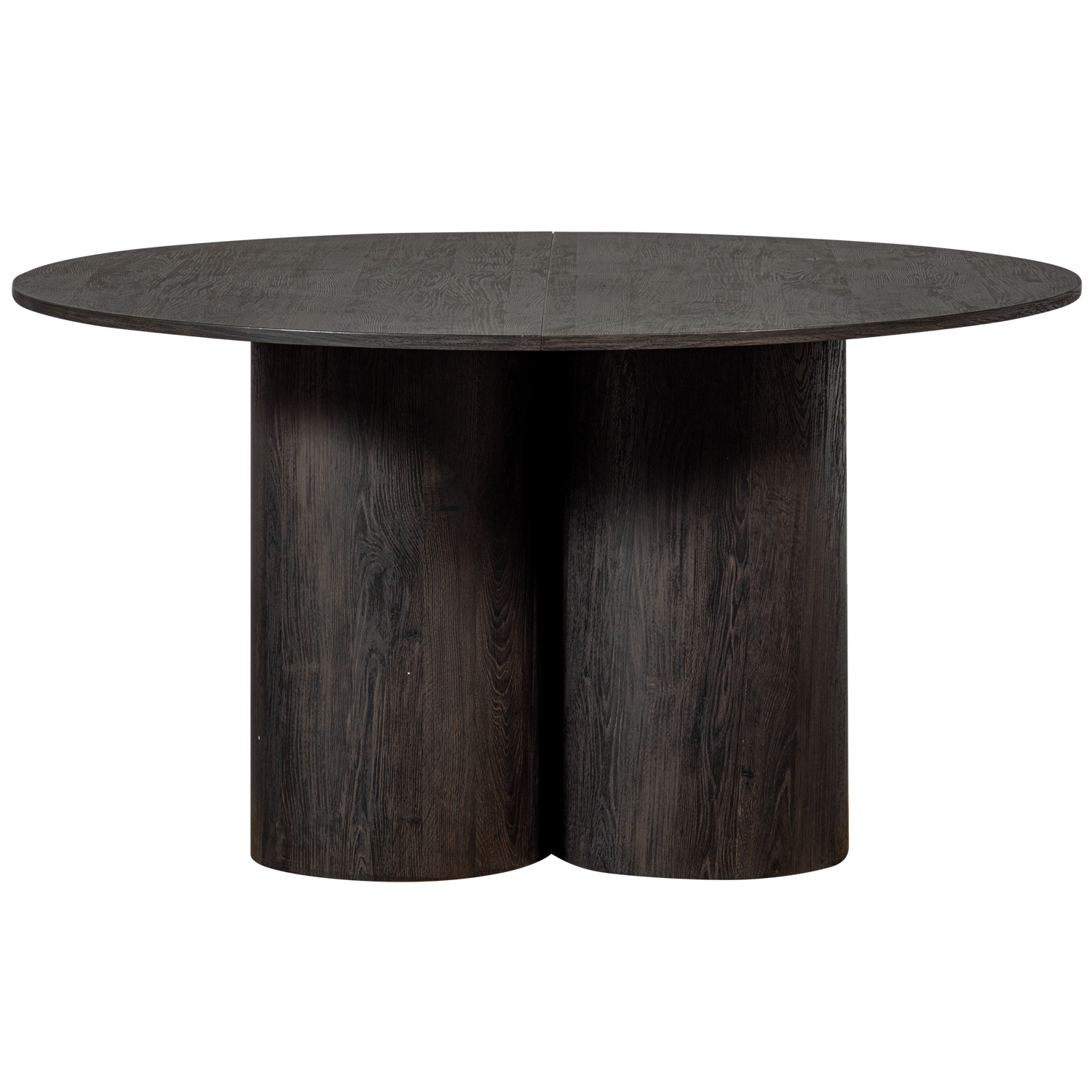 OONA ESSTISCH RUND MIT 3-BEIN MDF DUNKELBRAUN O140CM 374071-D – Bild 4