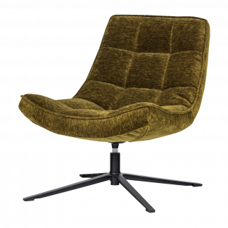 MAUDI DREHSESSEL CHENILLE STRUKTURIERT GRUN 374074-G