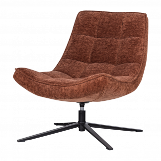 MAUDI DREHSESSEL CHENILLE STRUKTURIERT BRAUN 374074-R