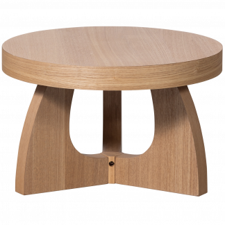 TALA BEISTELLTISCH MDF FURNIER NATUR 35xO55CM 374102-N