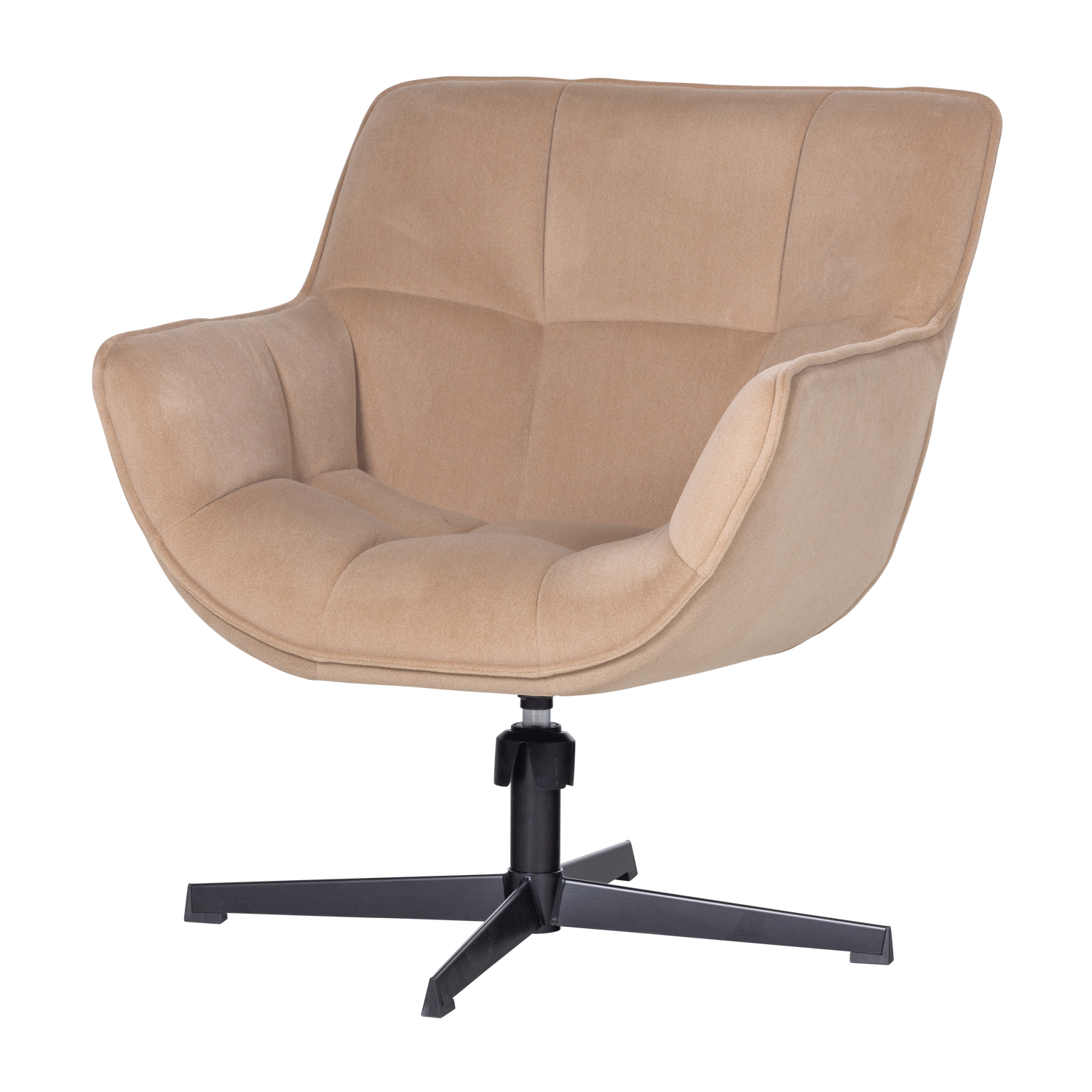 WIBO DREHSESSEL MAT VELVET NATUR [fsc] 374196-Z