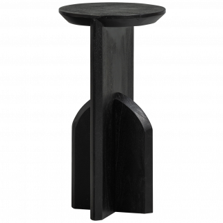 KIONI SCHMALER BEISTELLTISCH AKAZIE SCHWARZ 375031-Z