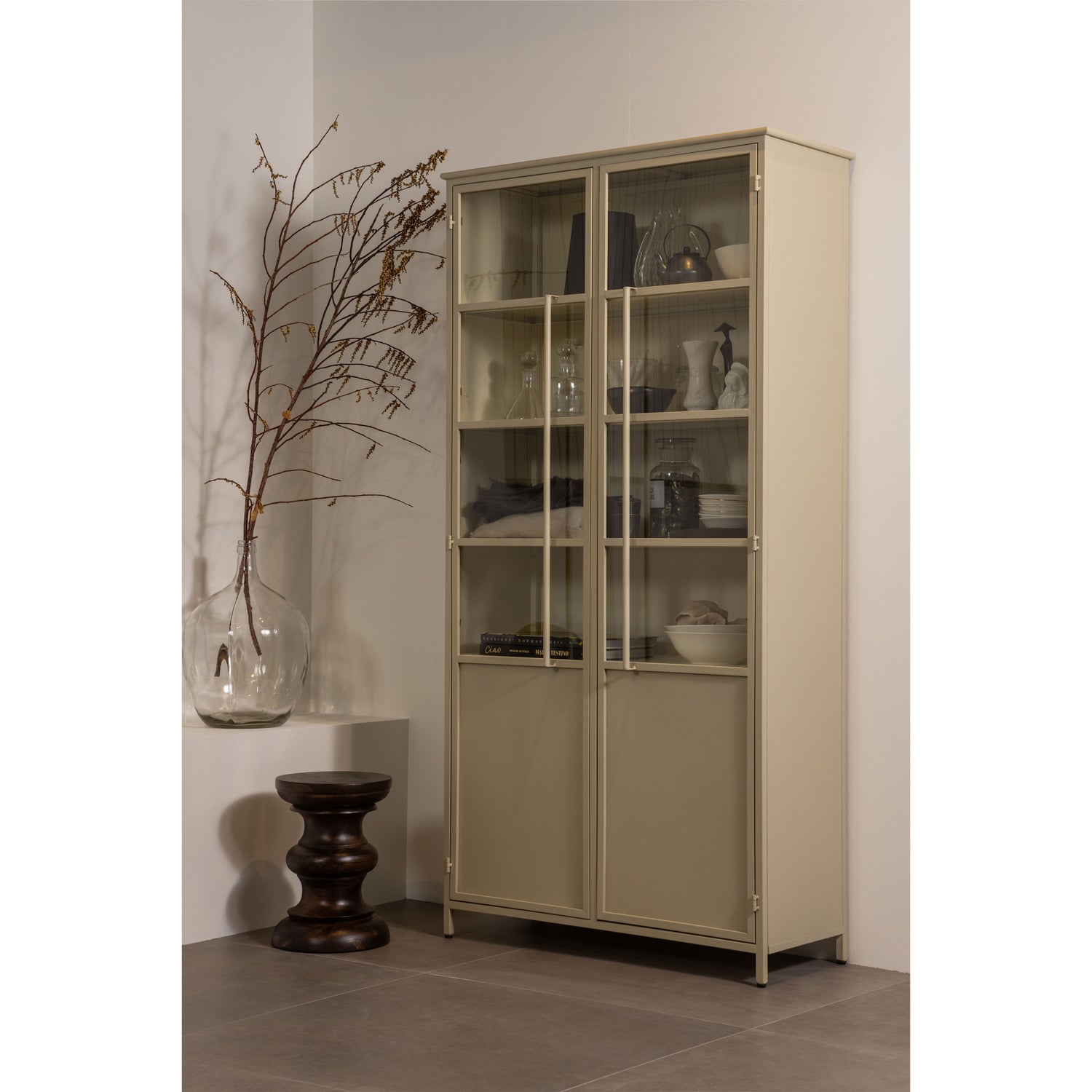 JONAH BEISTELLTISCH MANGO HOLZ DUNKELBRAUN 42xO30CM 377475-D – Bild 3