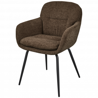 RUNA ESSZIMMERSTUHL CHENILLE WARMES BRAUN 375064-W