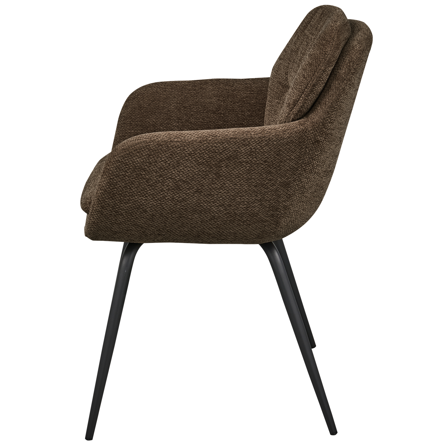 RUNA ESSZIMMERSTUHL CHENILLE WARMES BRAUN 375064-W – Bild 5